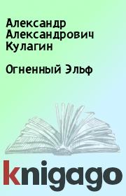 Книга - Огненный Эльф.  Александр Александрович Кулагин  - прочитать полностью в библиотеке КнигаГо