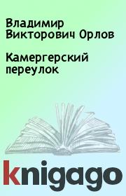 Книга - Камергерский переулок.  Владимир Викторович Орлов  - прочитать полностью в библиотеке КнигаГо