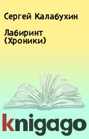 Книга - Лабиринт (Хроники).  Сергей Калабухин  - прочитать полностью в библиотеке КнигаГо