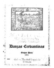 Сервантесовские танцы (Редакция Р. Сайнса де ла Масы). Гаспар Санз (Гитарист)