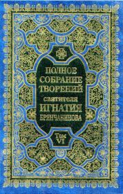 Полное собрание творений святителя Игнатия Брянчанинова. Том 6. Святитель Игнатий Брянчанинов