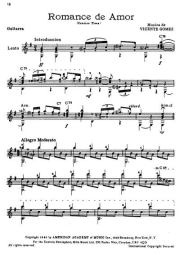 Обложка книги - Romance de Amor. Висенте Гомес (Гитарист) - КнигаГо Книга - Romance de Amor. Висенте Гомес (Гитарист) - прочитать полностью в библиотеке КнигаГо