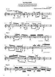 Среди долины ровныя (Переложение Т.Иванникова). Андрей Осипович Сихра (Гитарист)