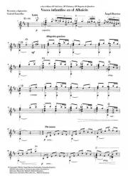 Voces infantiles en el Albaicín. Анхель Барриос (Гитарист)