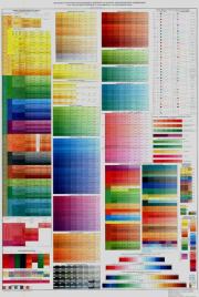 Образцы раскраски геологических объектов на картах геологического содержания. - 3-я редакция.  Коллектив авторов
