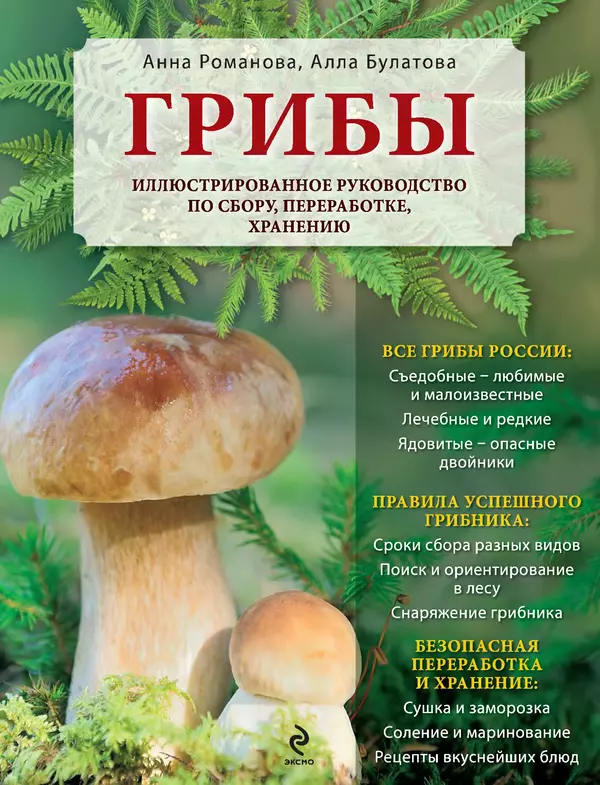 Книгаго: Грибы. Иллюстрированное руководство по сбору, переработке, хранению. Иллюстрация № 1