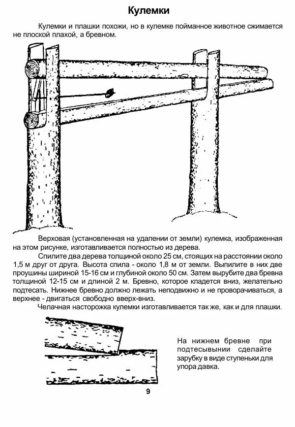 Книгаго: Плашки, кулемки, пасти. Возвращение к традиции. Иллюстрация № 10
