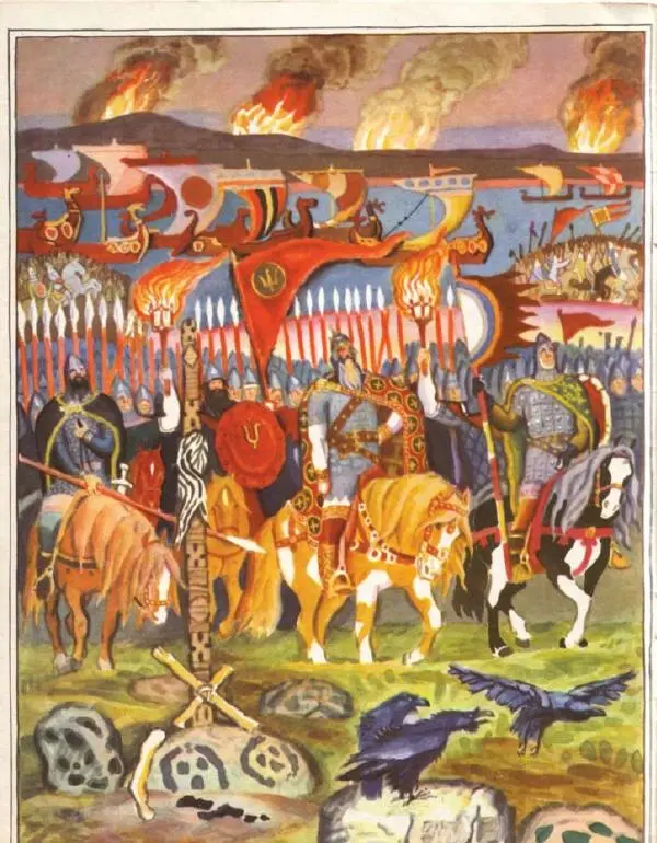 Книгаго: Песнь о вещем Олеге. Иллюстрация № 2