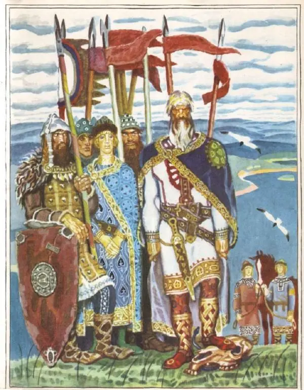 Книгаго: Песнь о вещем Олеге. Иллюстрация № 9