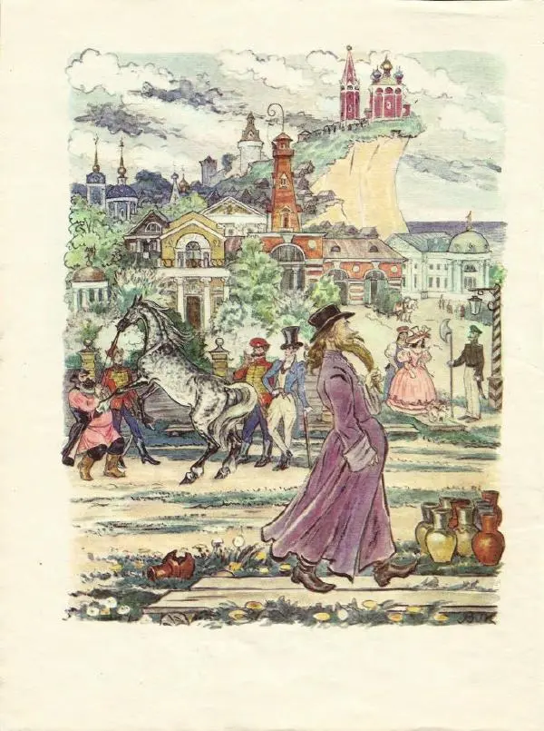 Книгаго: Сказка о попе и о работнике его Балде. Иллюстрация № 6