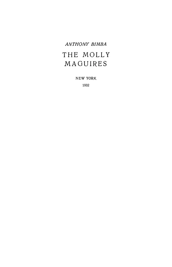 Книгаго: «Молли Магвайрс». Из истории рабочего движения США. Иллюстрация № 5