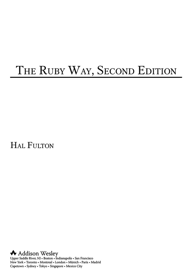 Книгаго: Программирование на языке Ruby. Иллюстрация № 2