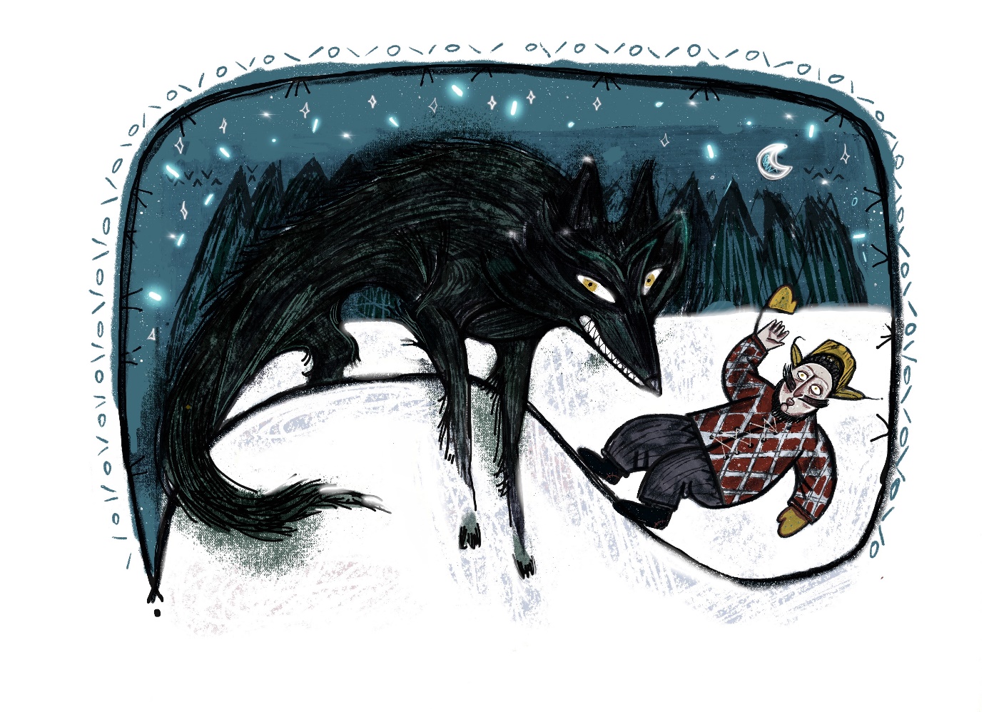 Книгаго: Новогодние волки. Иллюстрация № 1