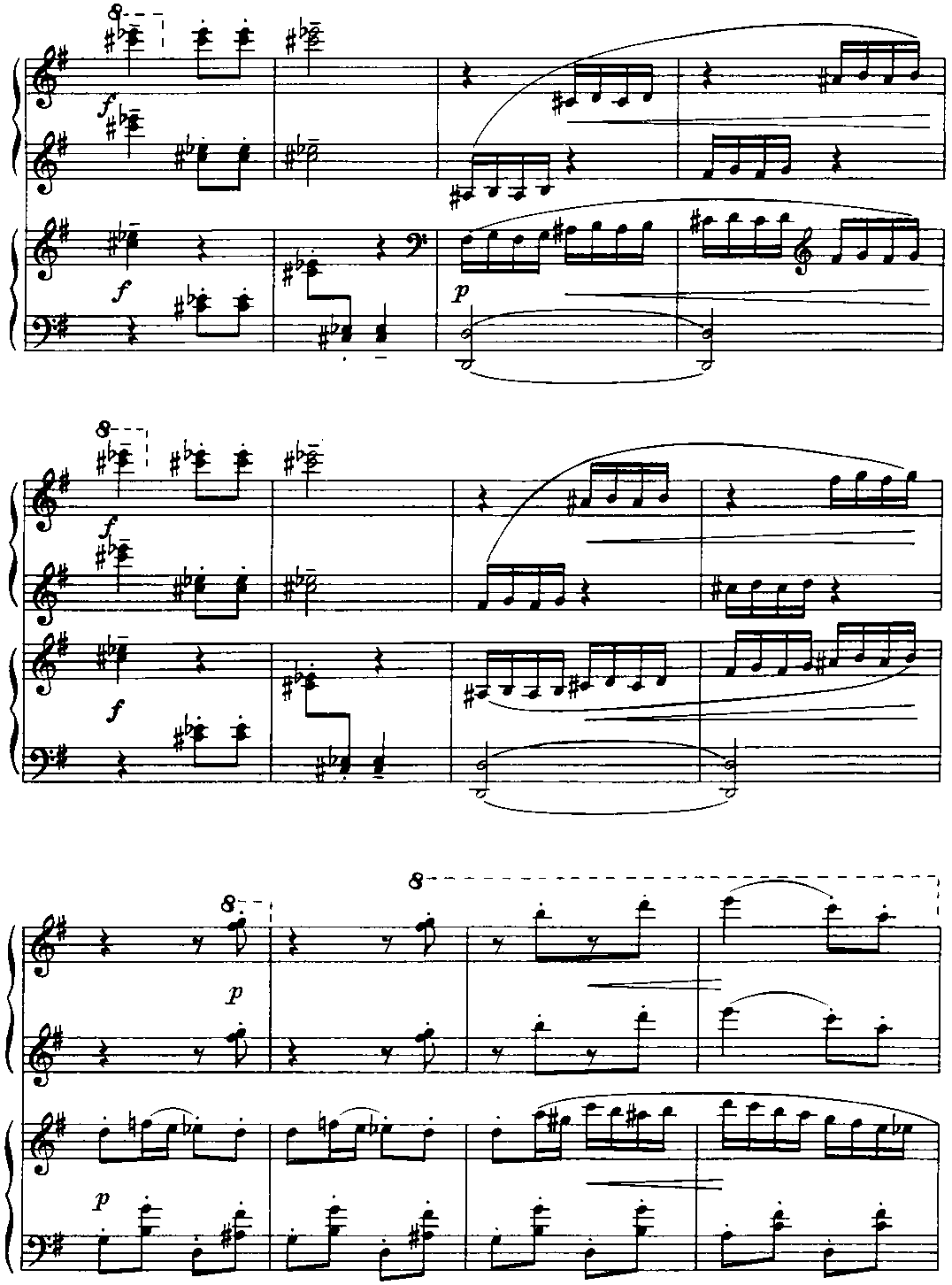 Книгаго: Произведения для фортепиано в четыре руки. Иллюстрация № 28