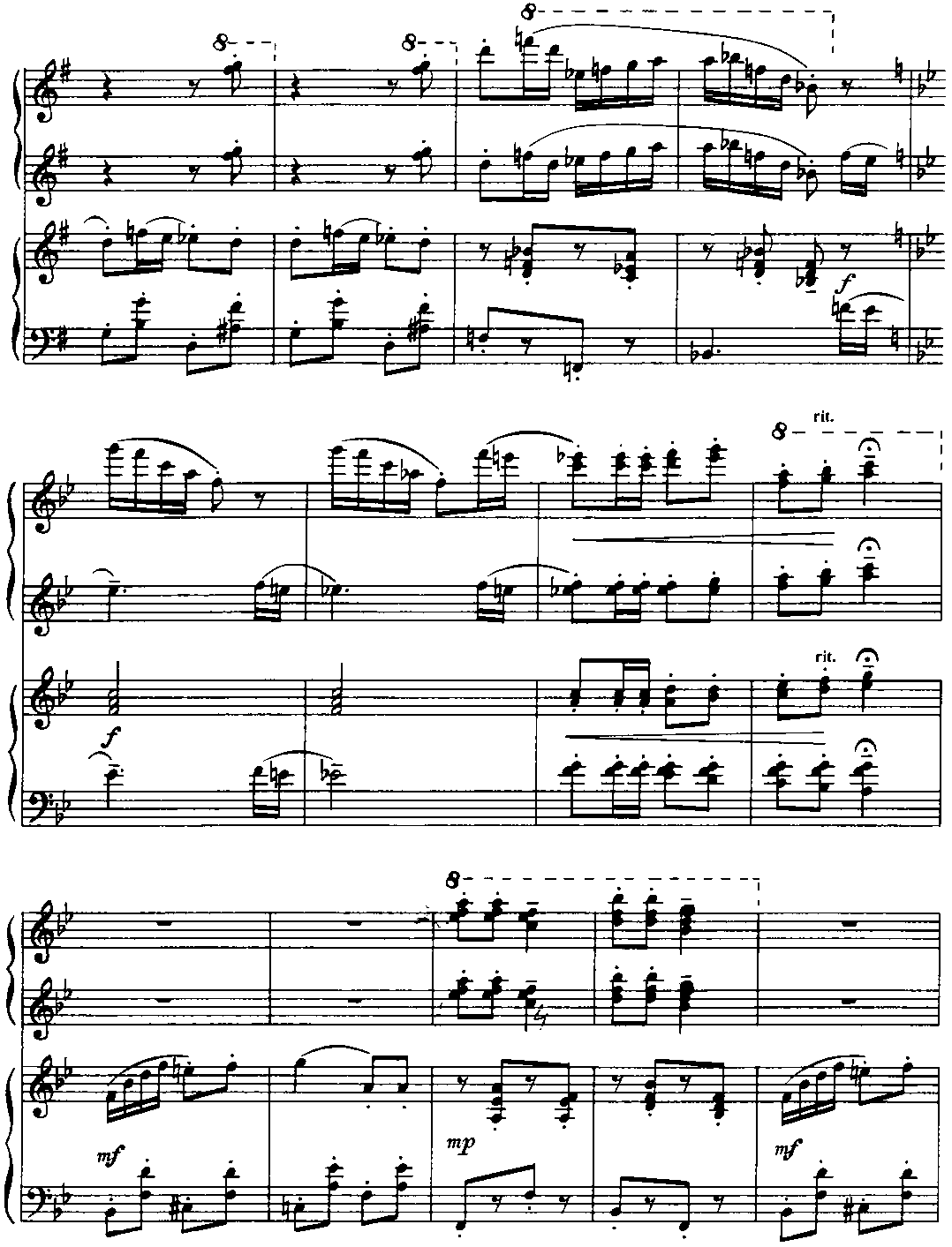 Книгаго: Произведения для фортепиано в четыре руки. Иллюстрация № 29