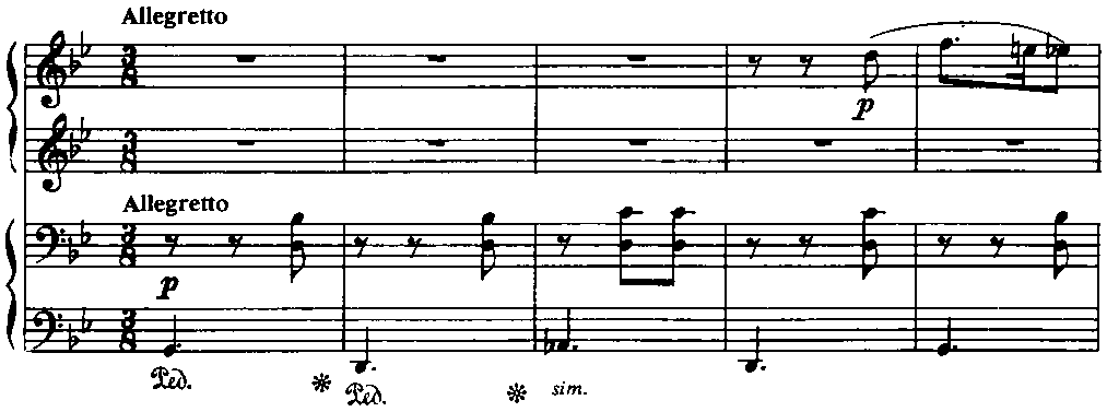 Книгаго: Произведения для фортепиано в четыре руки. Иллюстрация № 55