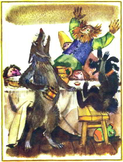 Книгаго: Собака и волк. Иллюстрация № 10