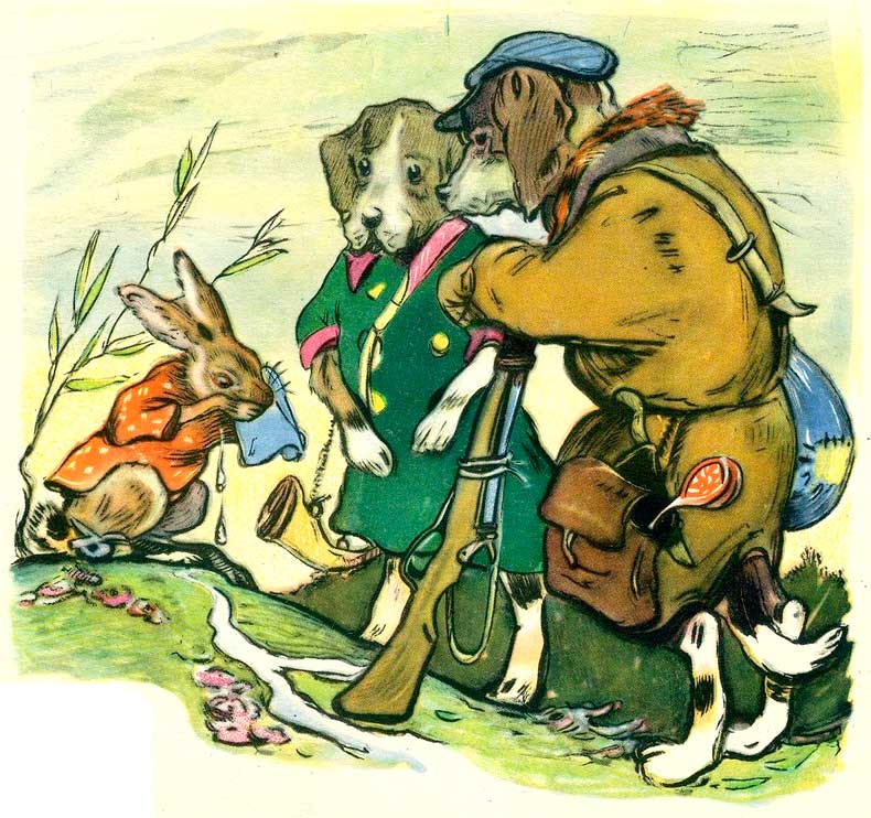 Книгаго: Лиса и заяц. Иллюстрация № 3