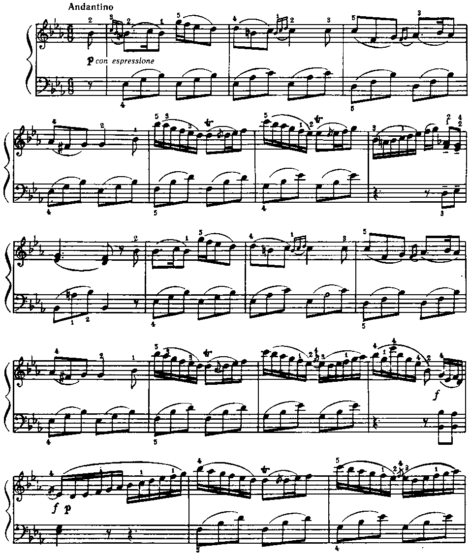 Книгаго: Фортепиано. 5 класс. 1 часть. Иллюстрация № 111