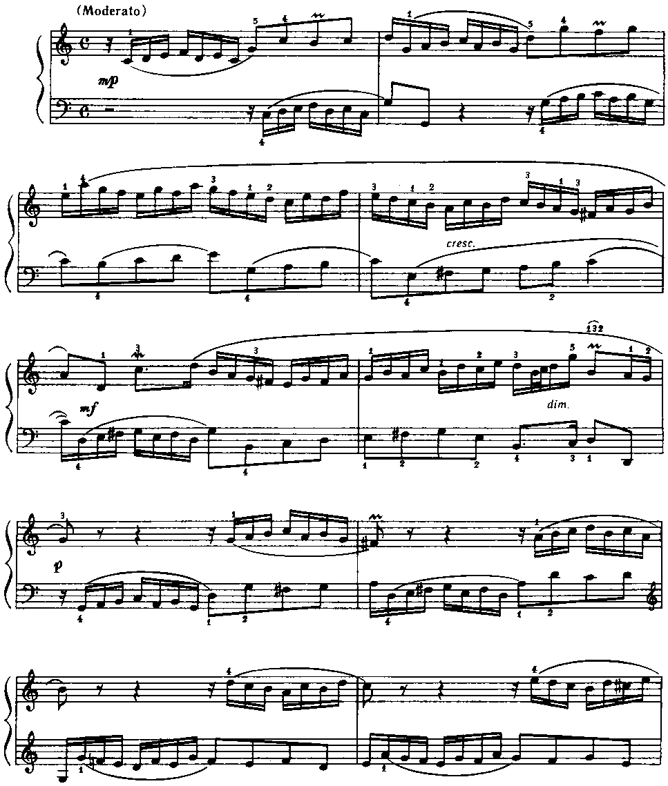 Книгаго: Фортепиано. 5 класс. 1 часть. Иллюстрация № 4
