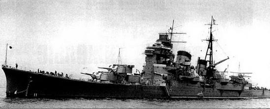 Книгаго: Японские тяжелые крейсера типа «Миоко». Иллюстрация № 2