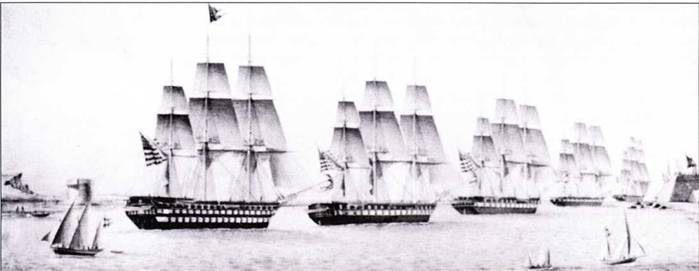Книгаго: Американские фрегаты 1794 – 1826. Иллюстрация № 9