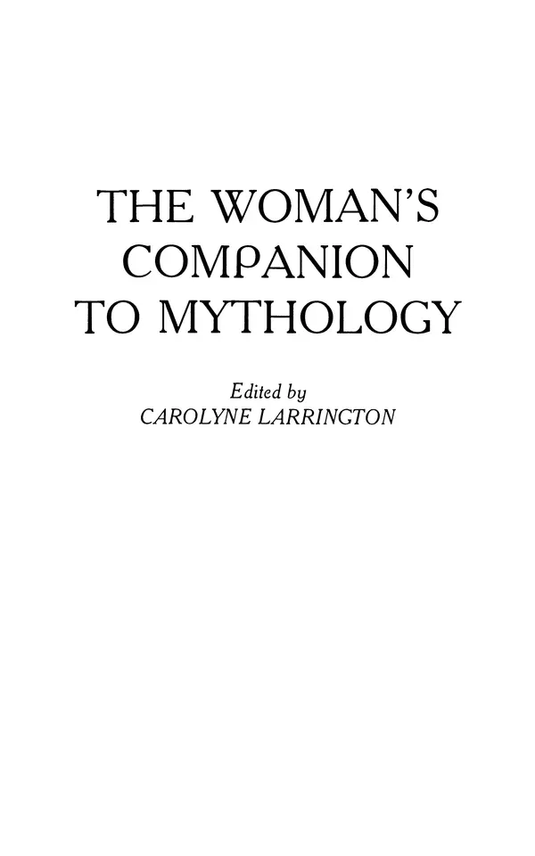 Книгаго: Женщины в легендах и мифах. Иллюстрация № 3