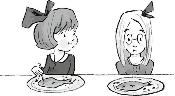 Книгаго: Французские дети едят всё. Иллюстрация № 2
