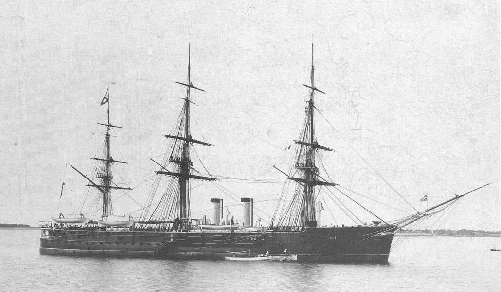 Книгаго: Полуброненосные фрегаты «Генерал-Адмирал» и «Герцог Эдинбургский» (1869-1918). Иллюстрация № 78