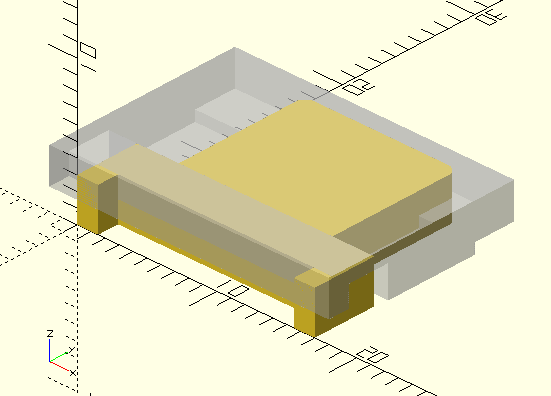 Книгаго: 3D модель небольшого трансформатора (в LibreCAD, OpenSCAD, Meshlab). Иллюстрация № 10