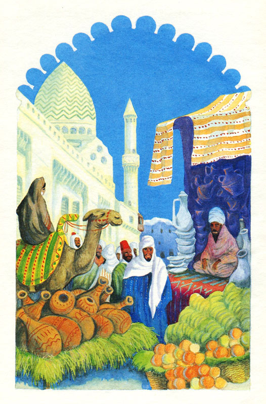 Книгаго: Газель с золотыми копытцами : сказки Северной Африки. Иллюстрация № 1