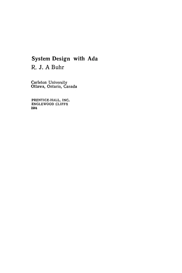 Книгаго: Язык Ада в проектировании систем. Иллюстрация № 3