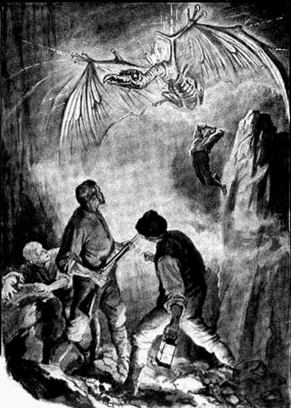 Книгаго: Бог пещер. Забытая палеонтологическая фантастика. Том 5. Иллюстрация № 3
