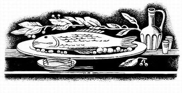 Книгаго: Рыбная кулинария для хозяек и рыболовов. Иллюстрация № 1