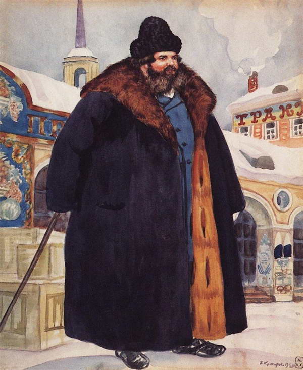 Книгаго: Б. М. Кустодиев. Иллюстрация № 67