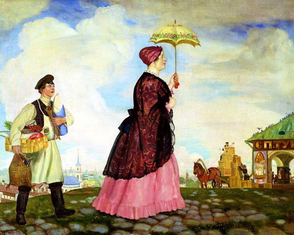 Книгаго: Б. М. Кустодиев. Иллюстрация № 70