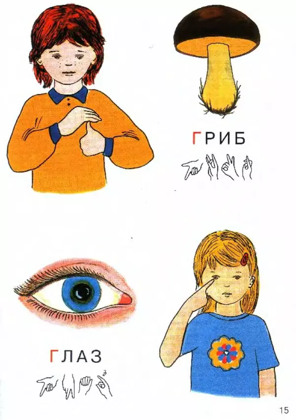Книгаго: Азбука глухонемых. Иллюстрация № 8