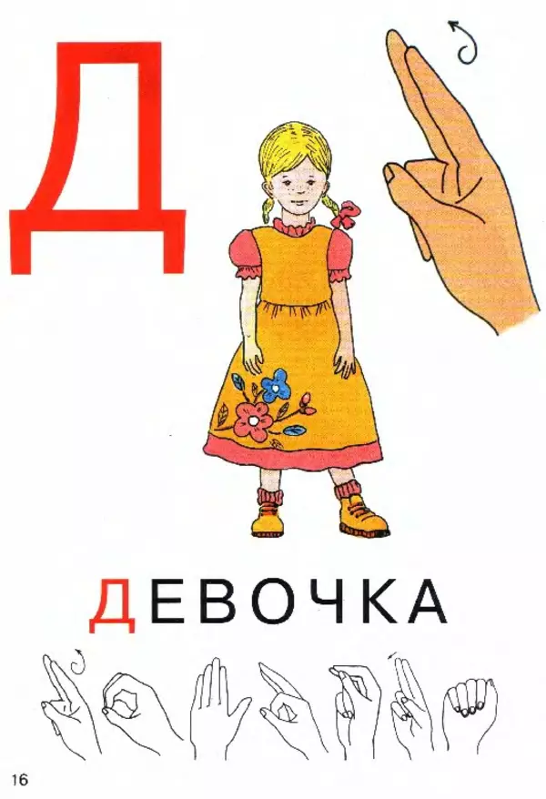Книгаго: Азбука глухонемых. Иллюстрация № 9