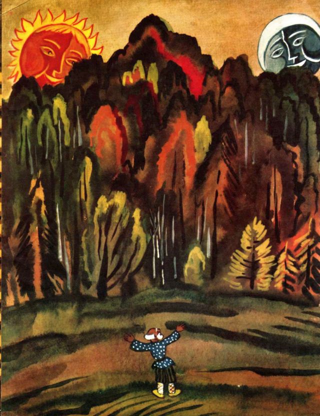 Книгаго: Солнце, Месяц и Ворон Воронович. Иллюстрация № 3