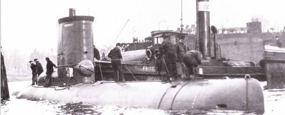Книгаго: Германские субмарины Тип XXIII крупным планом. Иллюстрация № 1