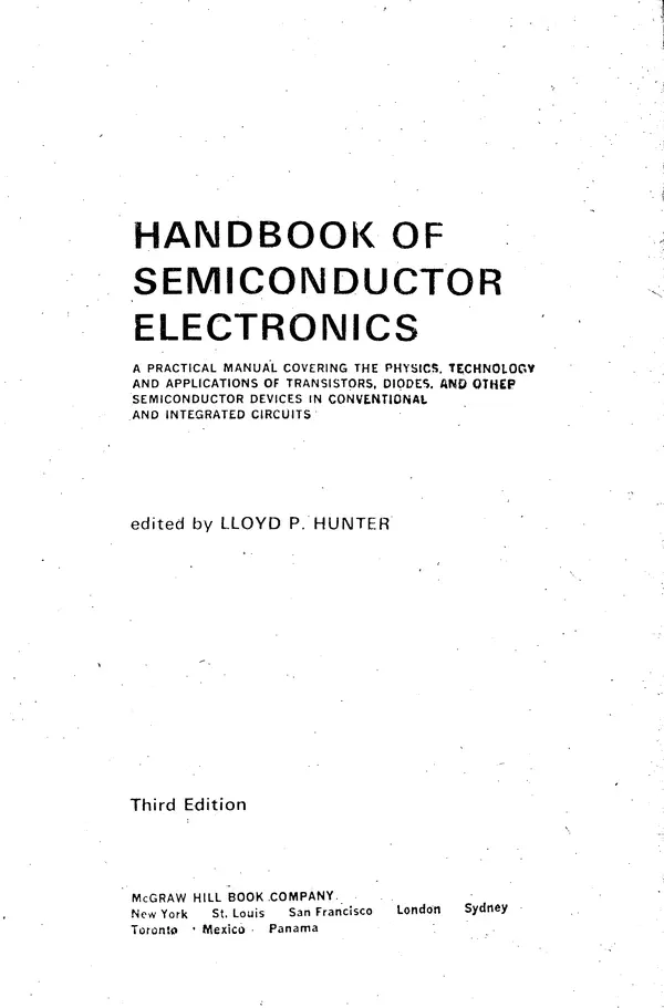 Книгаго: Справочник по полупроводниковой электронике. Иллюстрация № 3