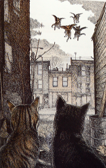 Книгаго: Крылатые кошки. Иллюстрация № 5