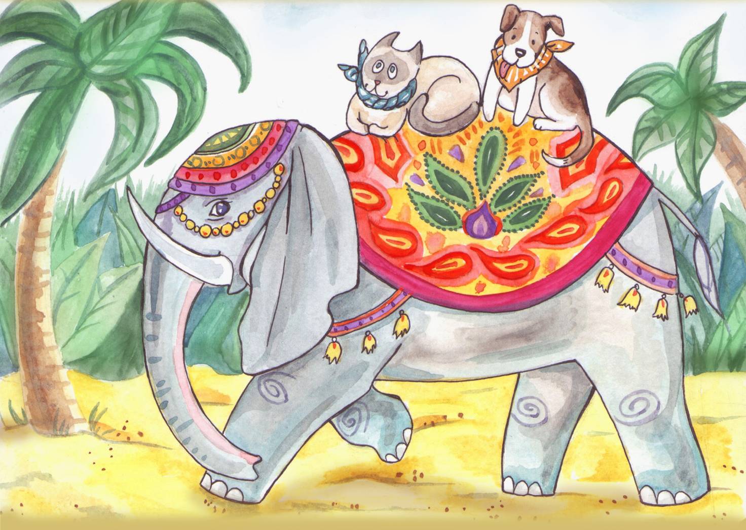 Книгаго: Кот и Пёс в Таиланде. Иллюстрация № 13