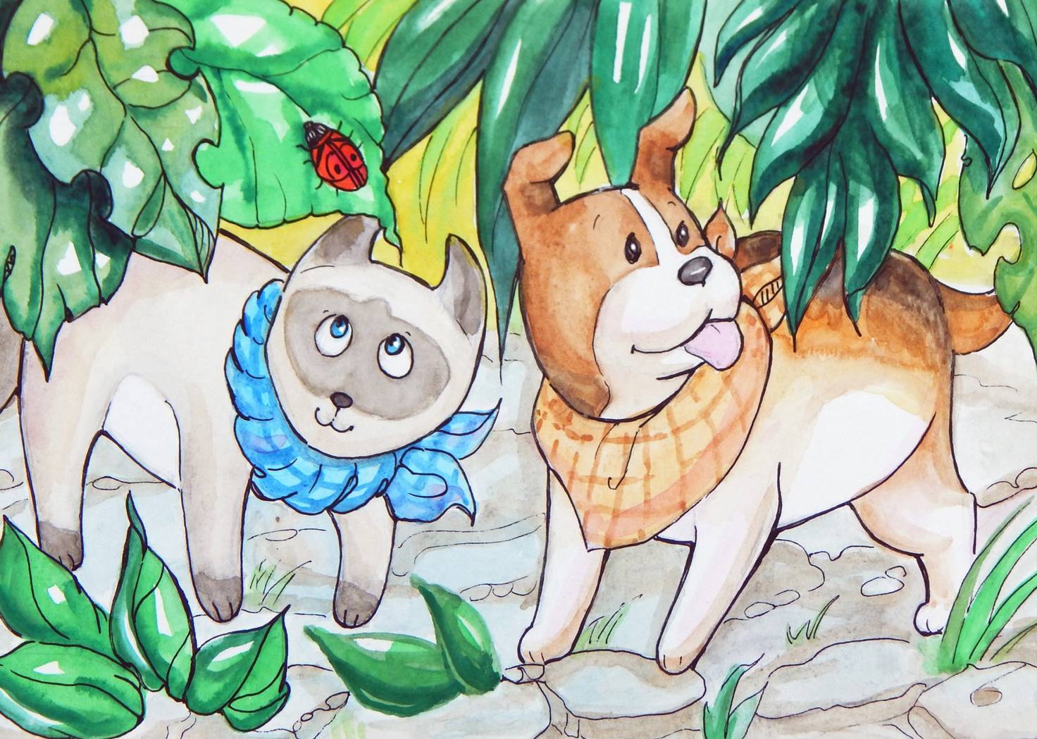 Книгаго: Кот и Пёс в Таиланде. Иллюстрация № 16