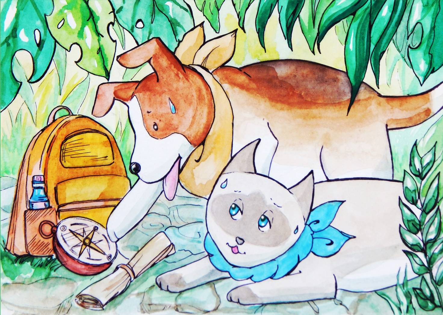 Книгаго: Кот и Пёс в Таиланде. Иллюстрация № 17