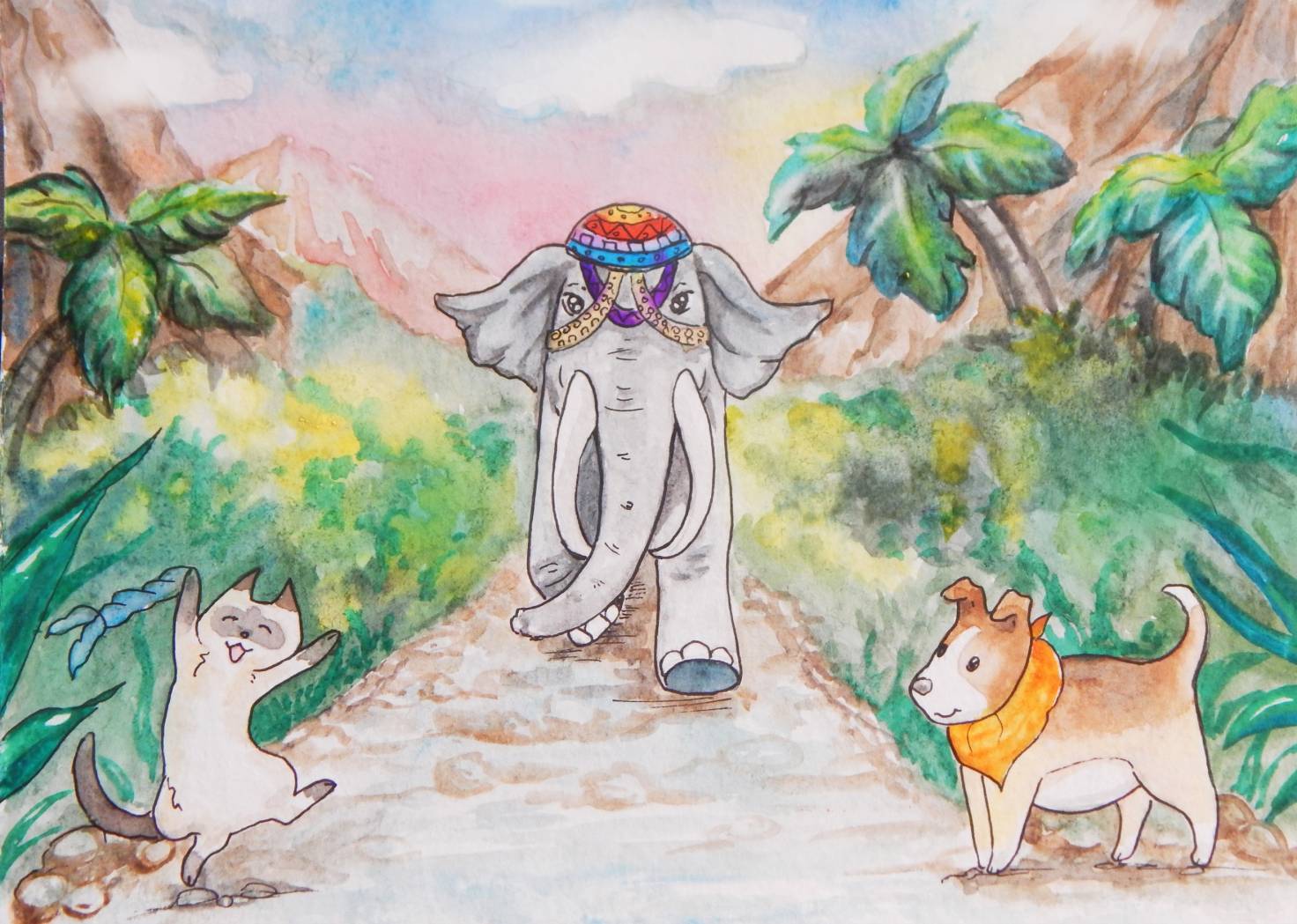 Книгаго: Кот и Пёс в Таиланде. Иллюстрация № 18
