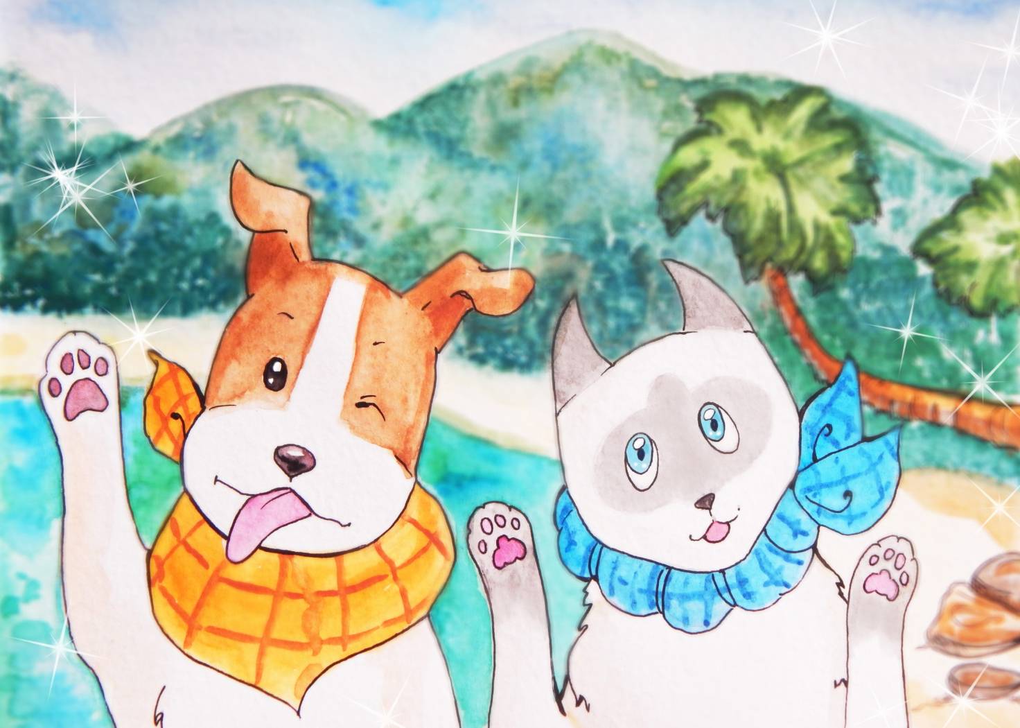 Книгаго: Кот и Пёс в Таиланде. Иллюстрация № 21