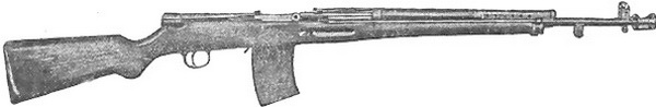 Книгаго: 7,62-мм автоматическая винтовка образца 1936 г. Описание. Иллюстрация № 1