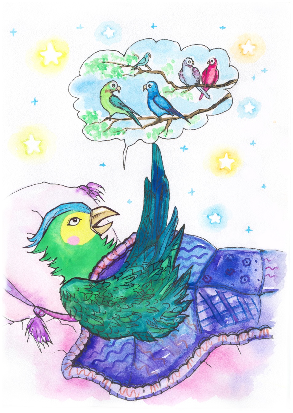 Книгаго: Попуша – попугайчик. Иллюстрация № 12