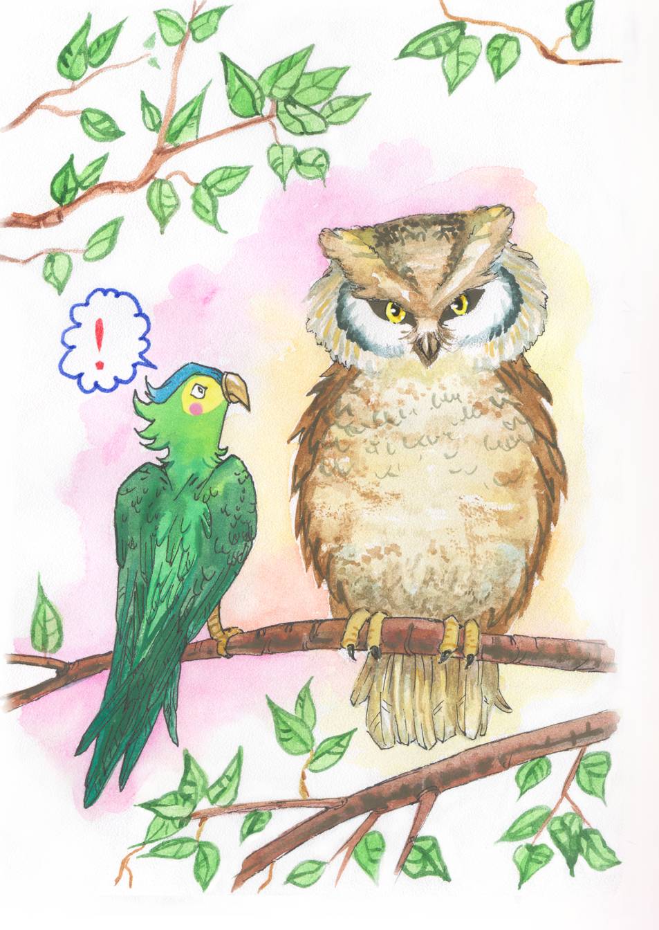 Книгаго: Попуша – попугайчик. Иллюстрация № 3
